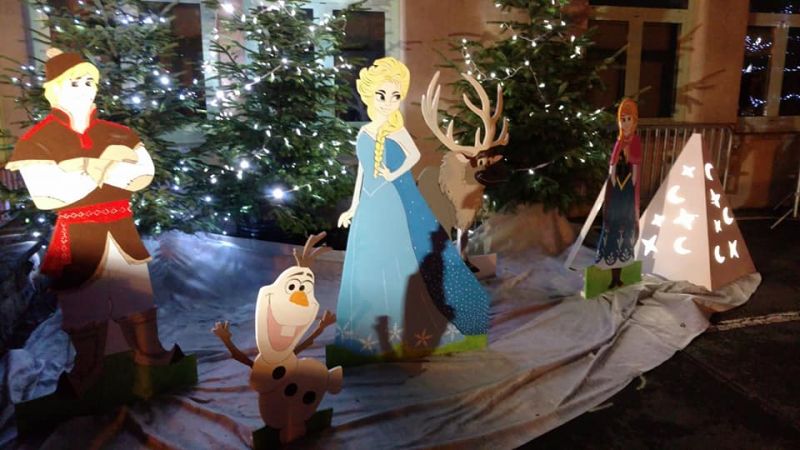 Le Reine des Neiges (nocturne) - Noel 2018